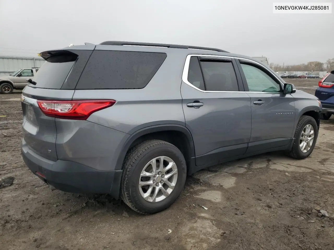 1GNEVGKW4KJ285081 2019 Chevrolet Traverse Lt