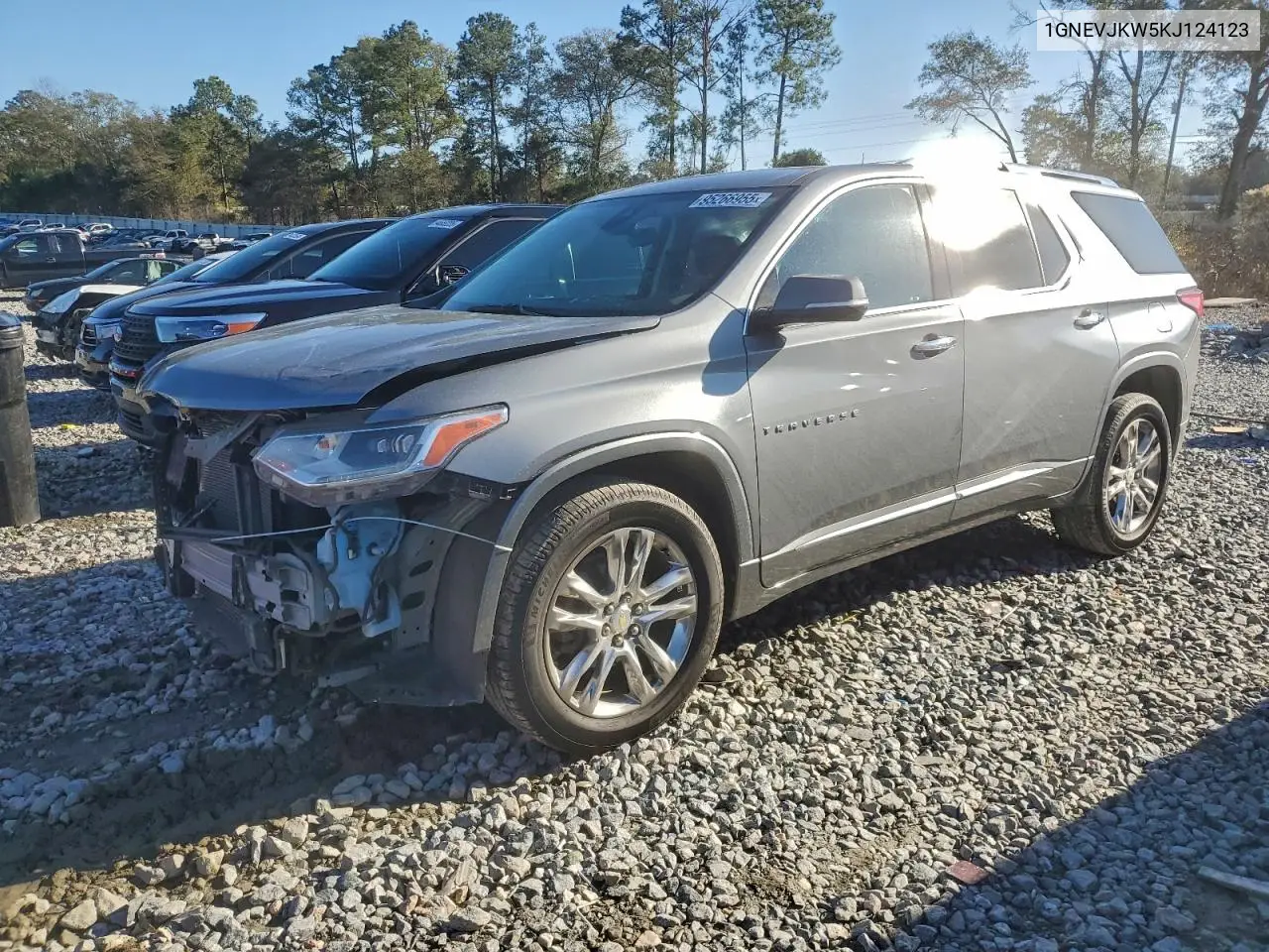 1GNEVJKW5KJ124123 2019 Chevrolet Traverse High Country