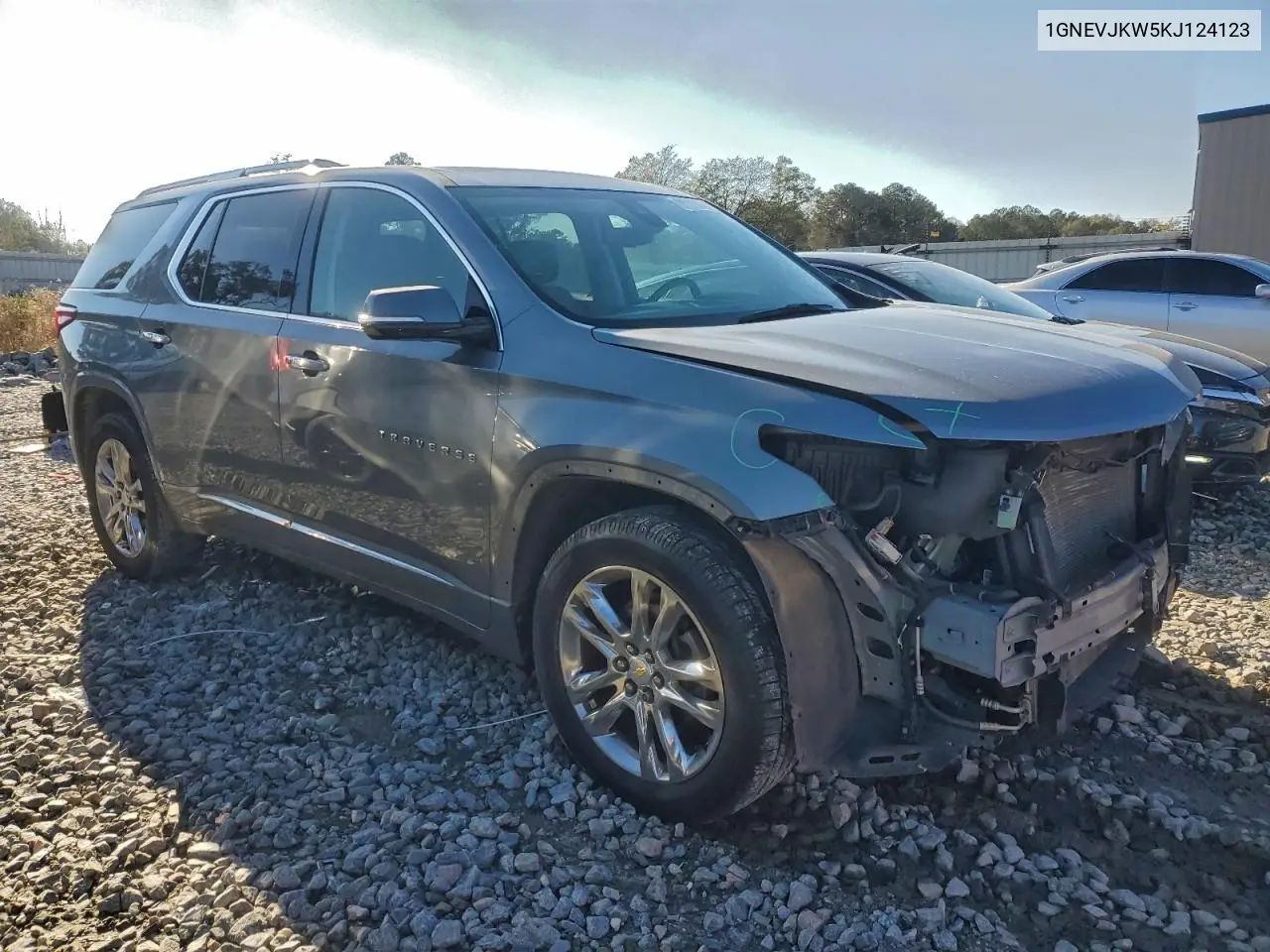 1GNEVJKW5KJ124123 2019 Chevrolet Traverse High Country