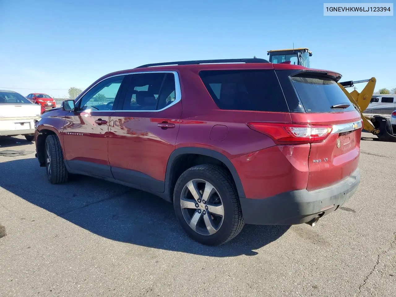 1GNEVHKW6LJ123394 2020 Chevrolet Traverse Lt