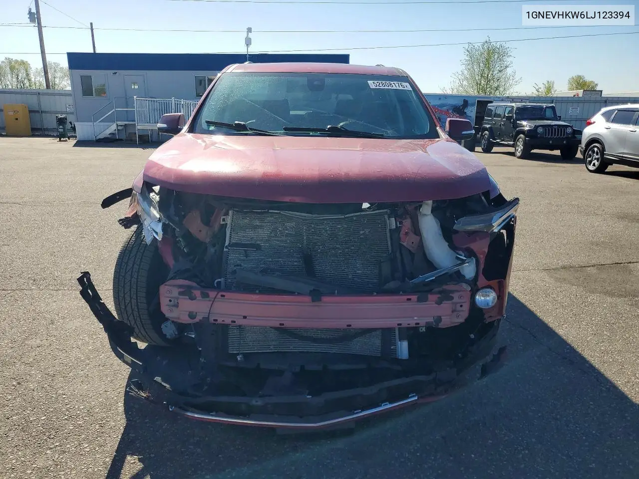 1GNEVHKW6LJ123394 2020 Chevrolet Traverse Lt