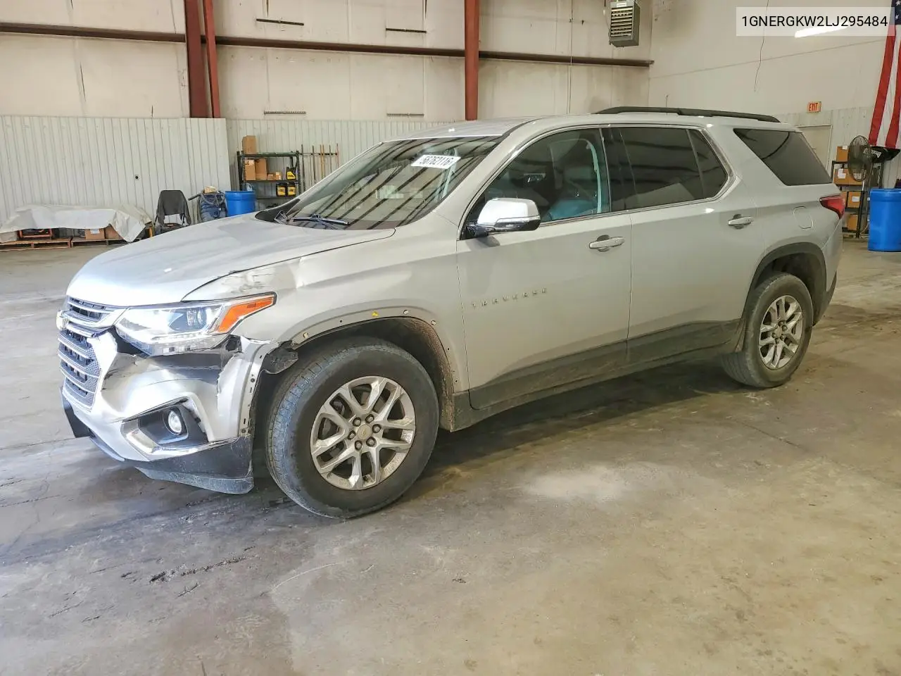 2020 Chevrolet Traverse Lt VIN: 1GNERGKW2LJ295484 Lot: 56762116