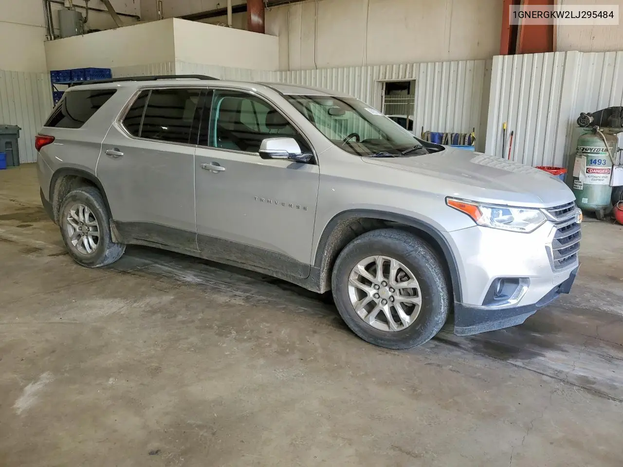 2020 Chevrolet Traverse Lt VIN: 1GNERGKW2LJ295484 Lot: 56762116