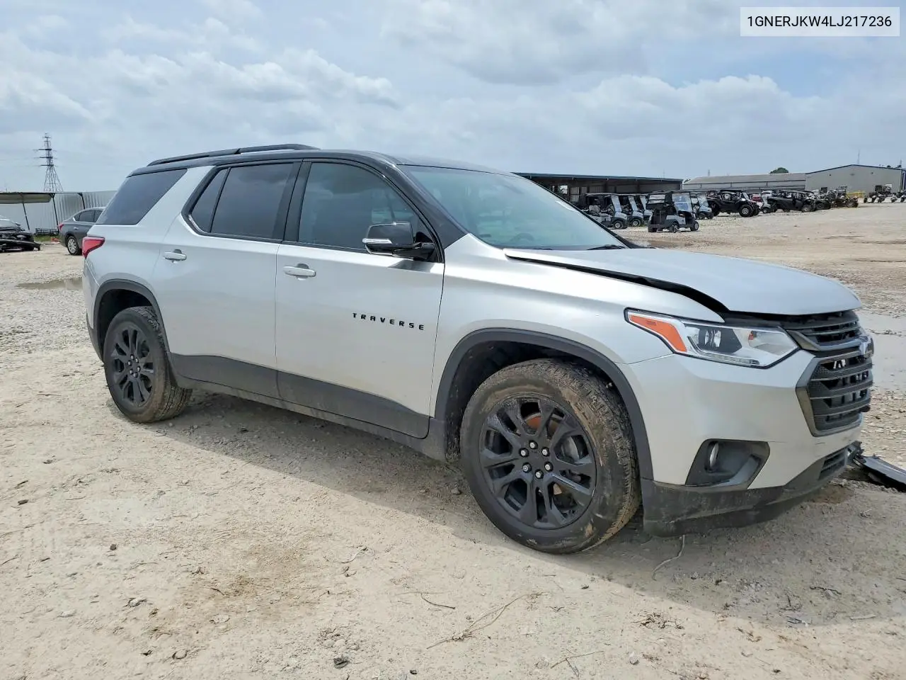 2020 Chevrolet Traverse Rs VIN: 1GNERJKW4LJ217236 Lot: 58060826
