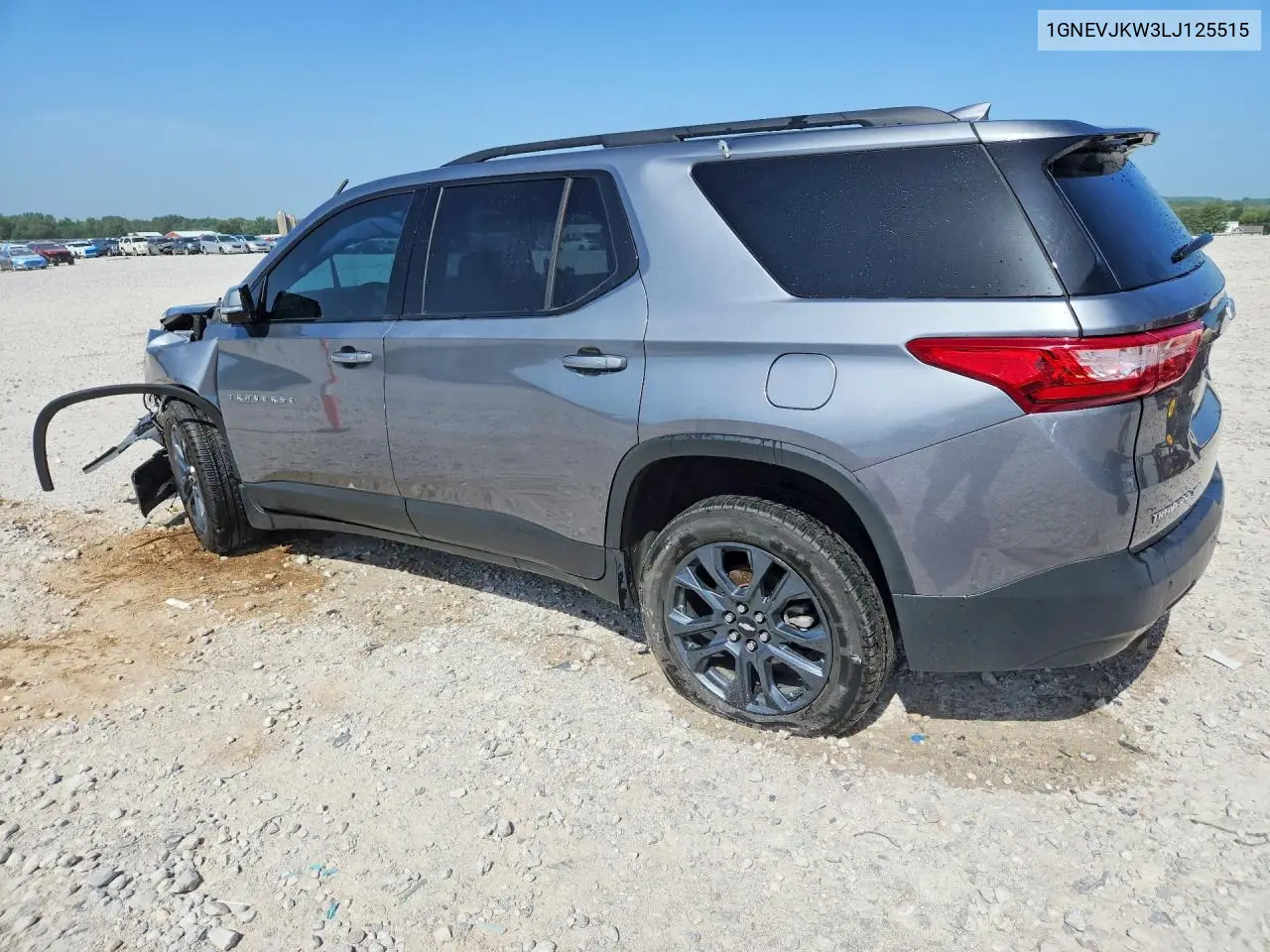2020 Chevrolet Traverse Rs VIN: 1GNEVJKW3LJ125515 Lot: 58112046