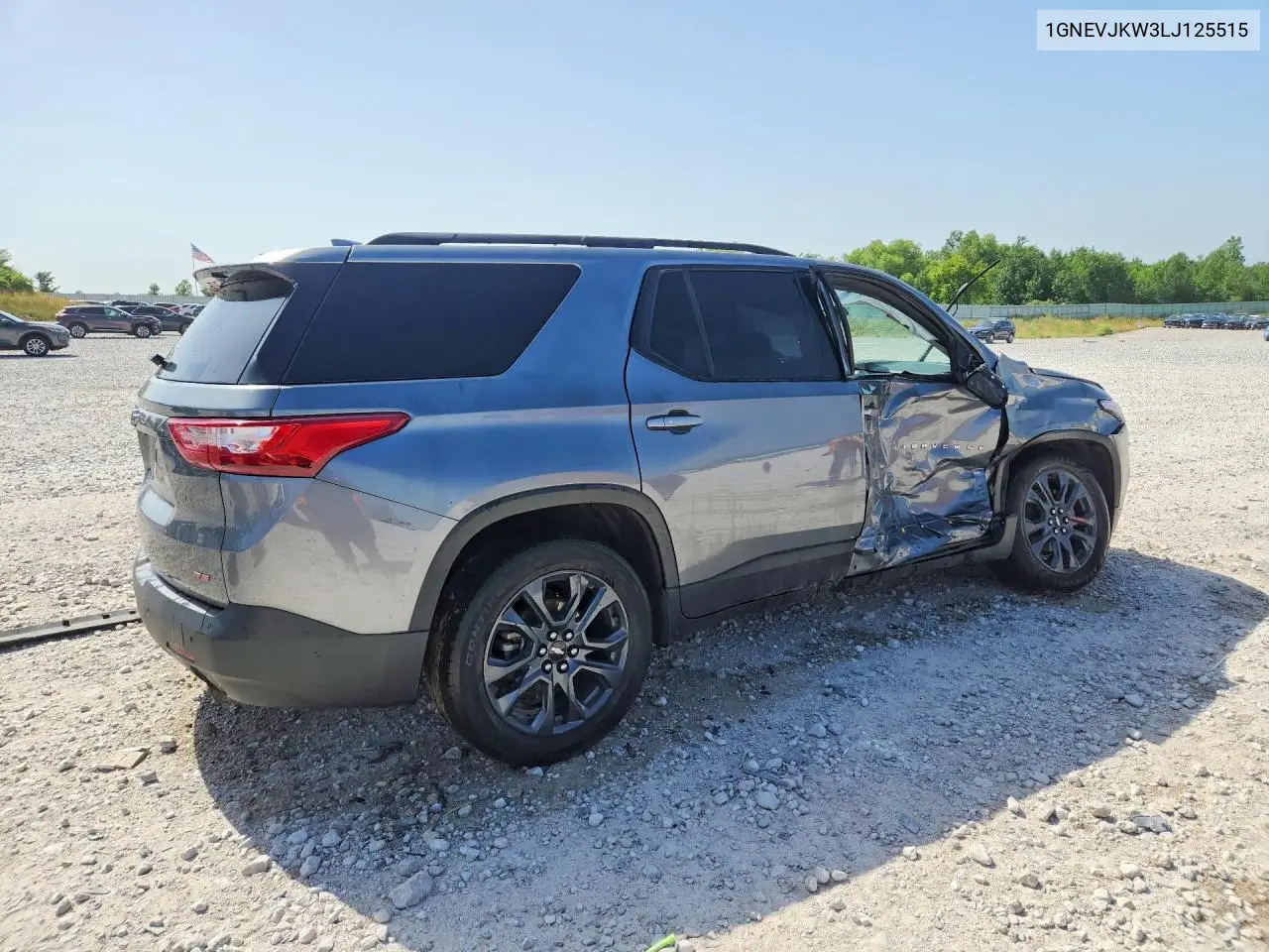 2020 Chevrolet Traverse Rs VIN: 1GNEVJKW3LJ125515 Lot: 58112046