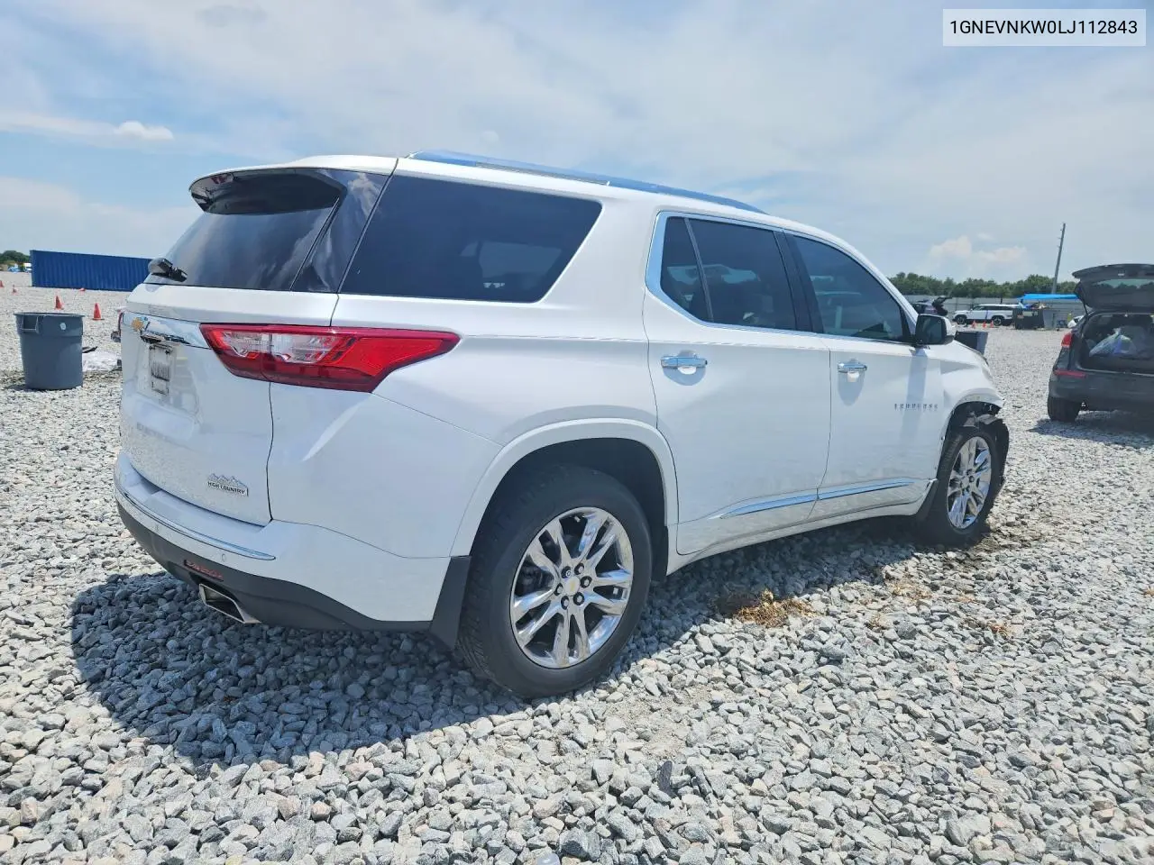 2020 Chevrolet Traverse High Country VIN: 1GNEVNKW0LJ112843 Lot: 59338876