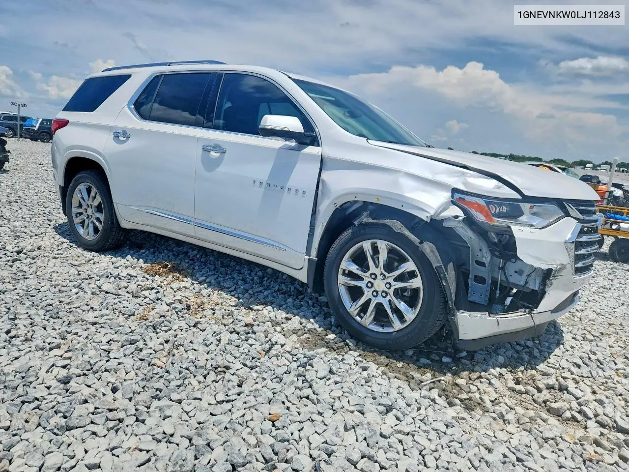 2020 Chevrolet Traverse High Country VIN: 1GNEVNKW0LJ112843 Lot: 59338876
