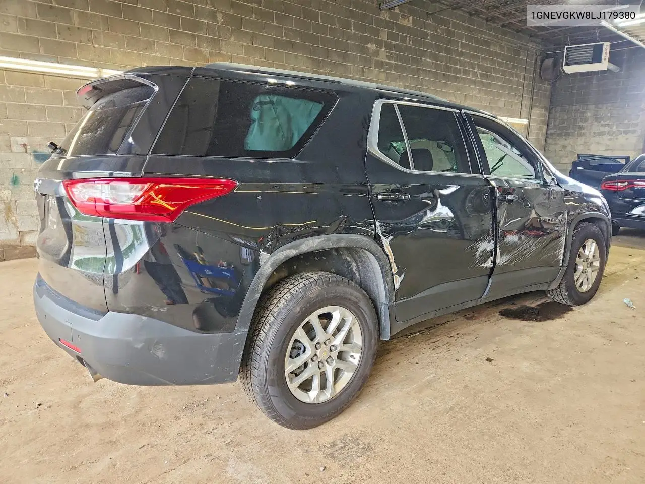 2020 Chevrolet Traverse Lt VIN: 1GNEVGKW8LJ179380 Lot: 59802926