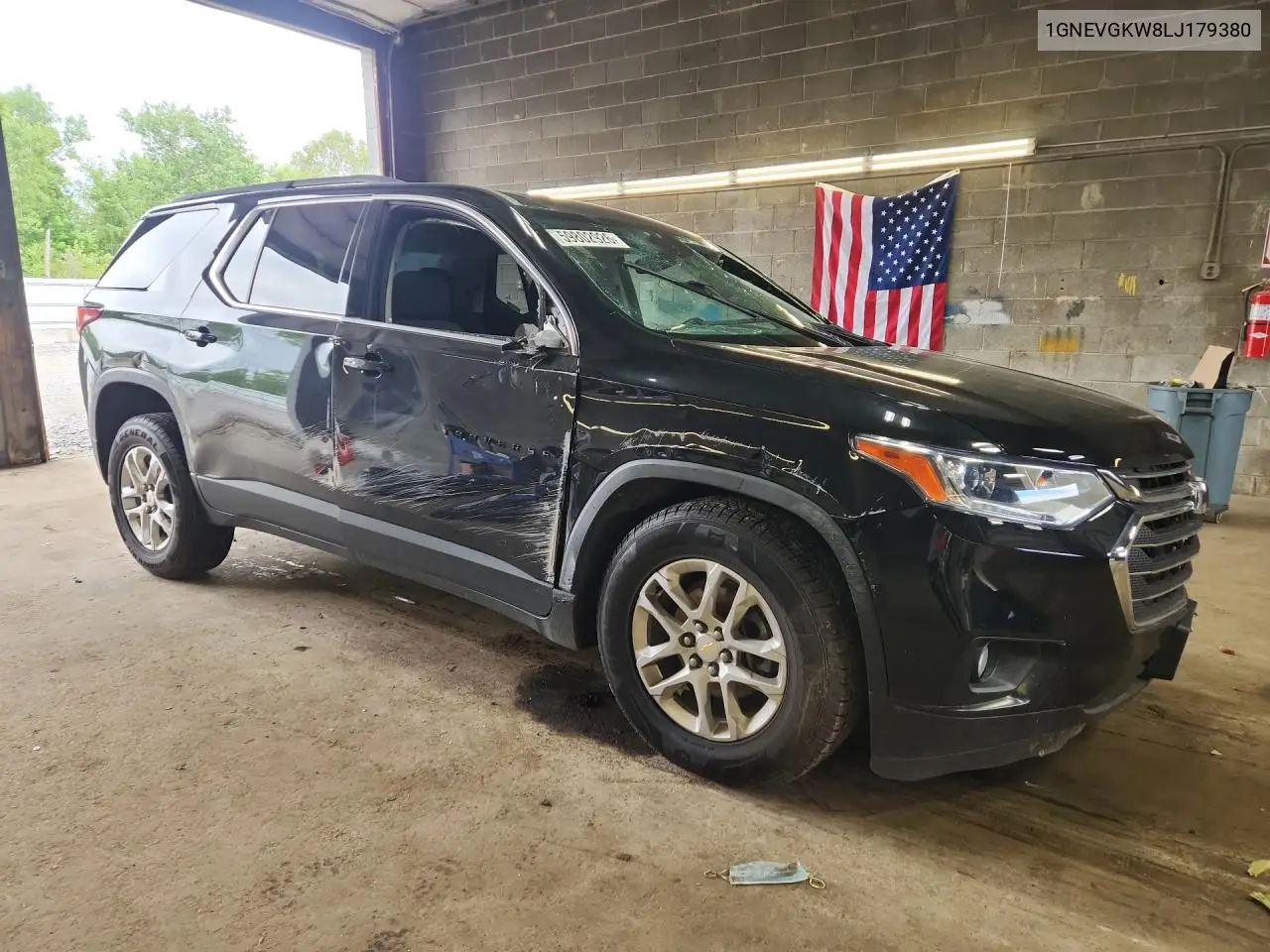 2020 Chevrolet Traverse Lt VIN: 1GNEVGKW8LJ179380 Lot: 59802926