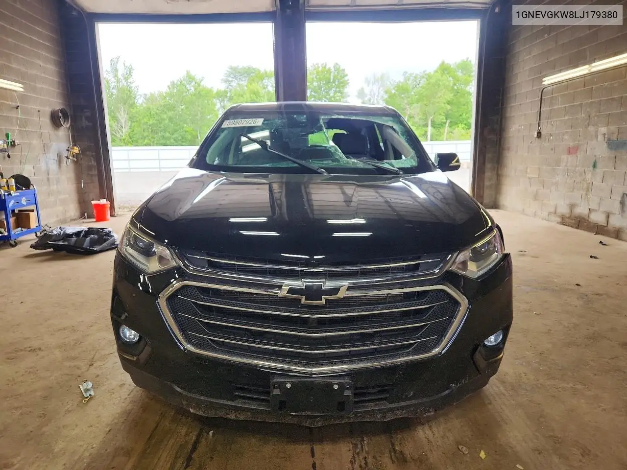 2020 Chevrolet Traverse Lt VIN: 1GNEVGKW8LJ179380 Lot: 59802926