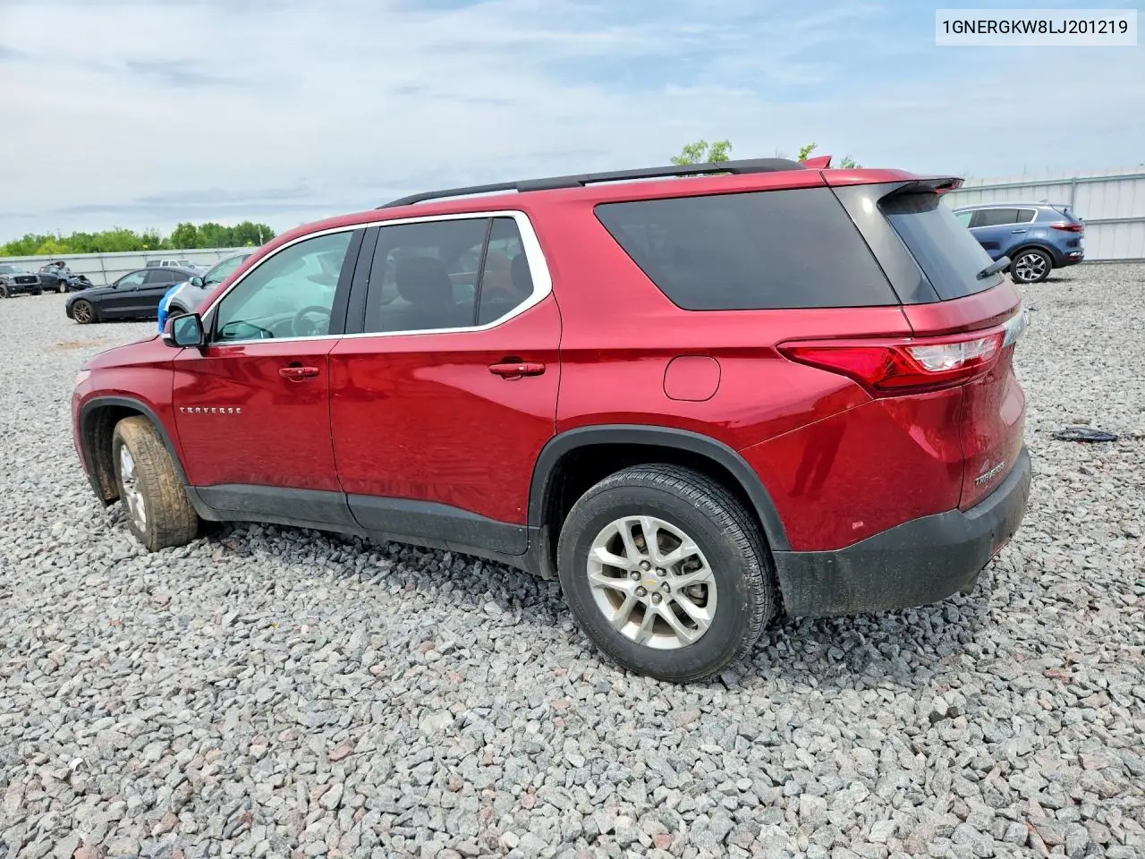 2020 Chevrolet Traverse Lt VIN: 1GNERGKW8LJ201219 Lot: 59983906