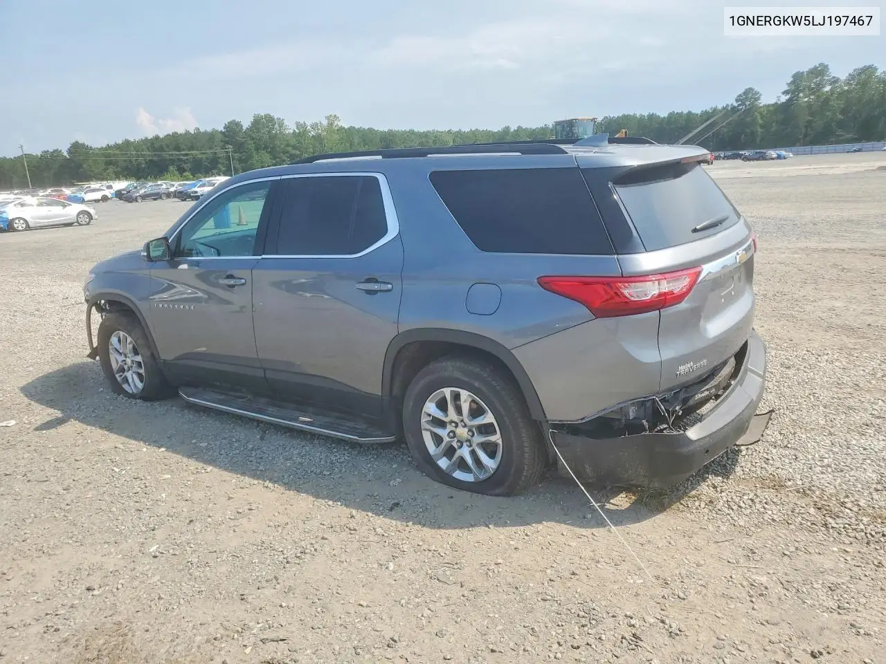 2020 Chevrolet Traverse Lt VIN: 1GNERGKW5LJ197467 Lot: 60516806