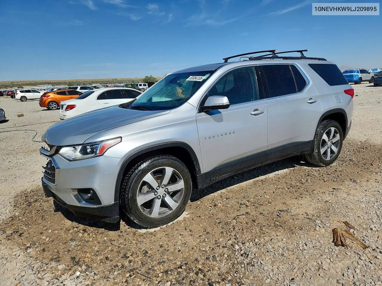 2020 Chevrolet Traverse Lt VIN: 1GNEVHKW9LJ209895 Lot: 60884186