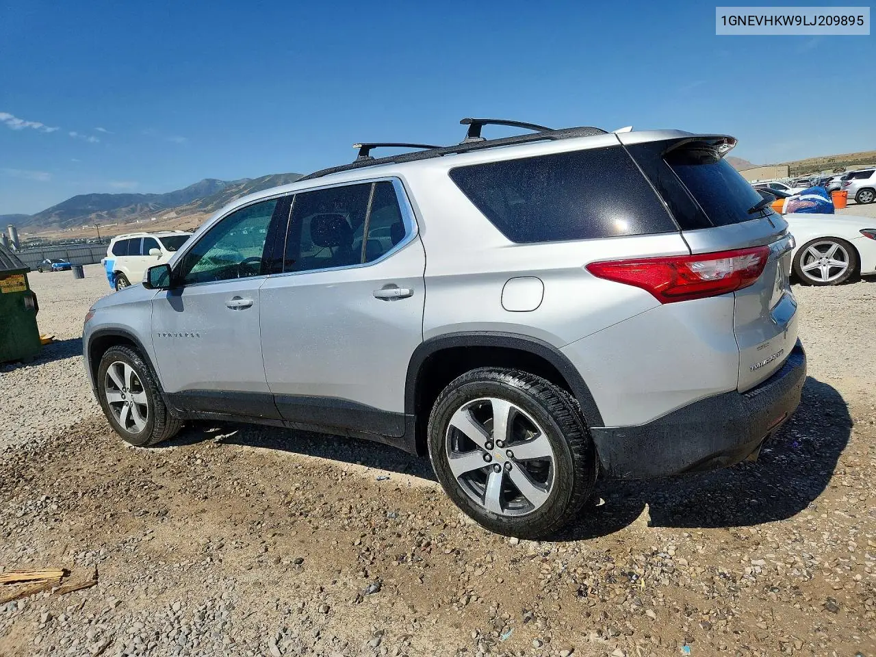 2020 Chevrolet Traverse Lt VIN: 1GNEVHKW9LJ209895 Lot: 60884186