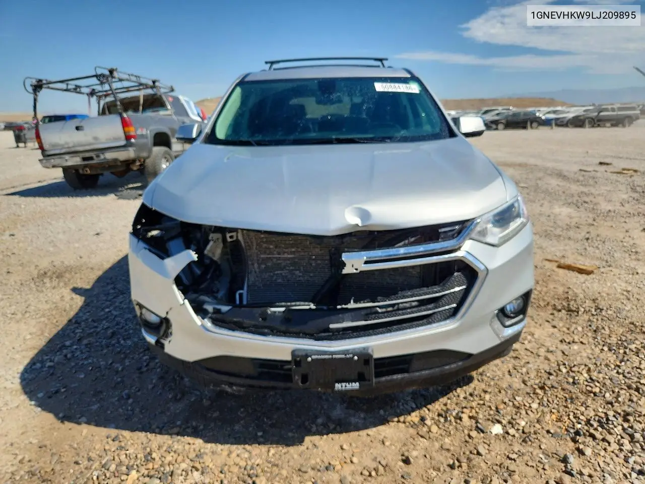 2020 Chevrolet Traverse Lt VIN: 1GNEVHKW9LJ209895 Lot: 60884186