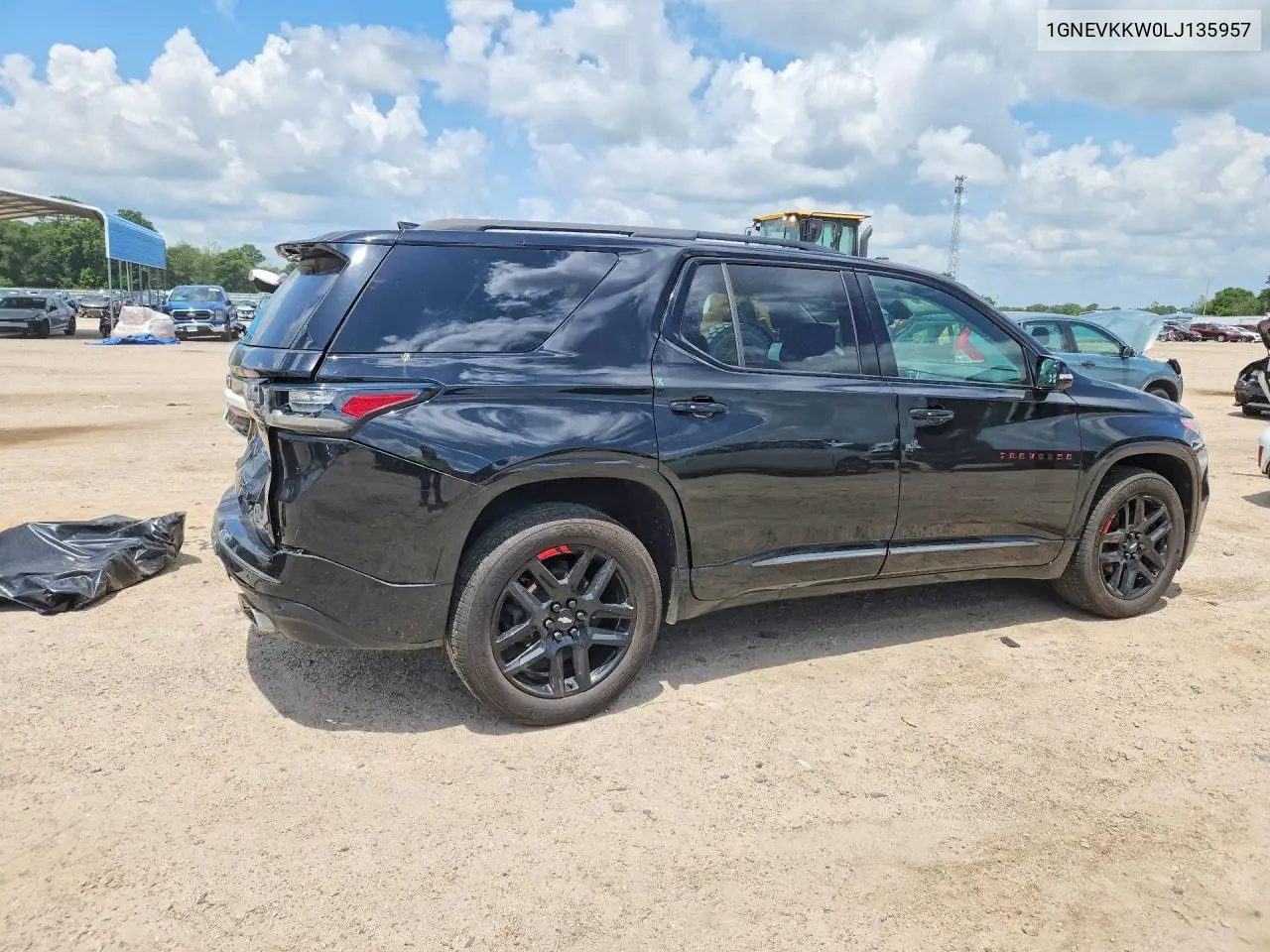 2020 Chevrolet Traverse Premier VIN: 1GNEVKKW0LJ135957 Lot: 60975646