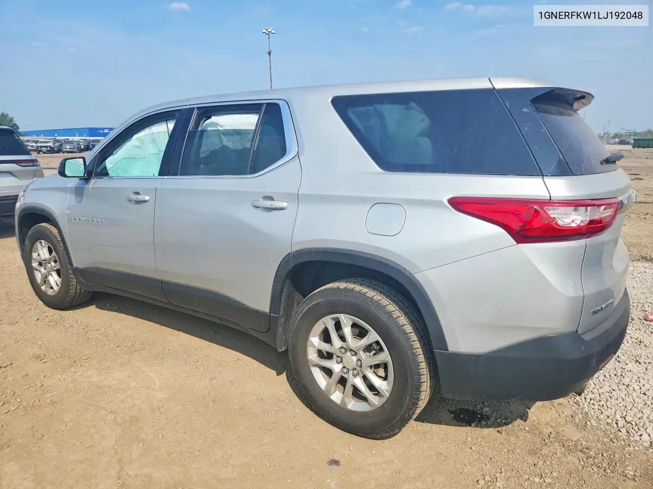 2020 Chevrolet Traverse Ls VIN: 1GNERFKW1LJ192048 Lot: 61166446