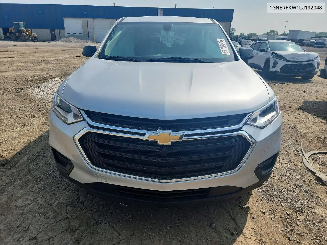 2020 Chevrolet Traverse Ls VIN: 1GNERFKW1LJ192048 Lot: 61166446