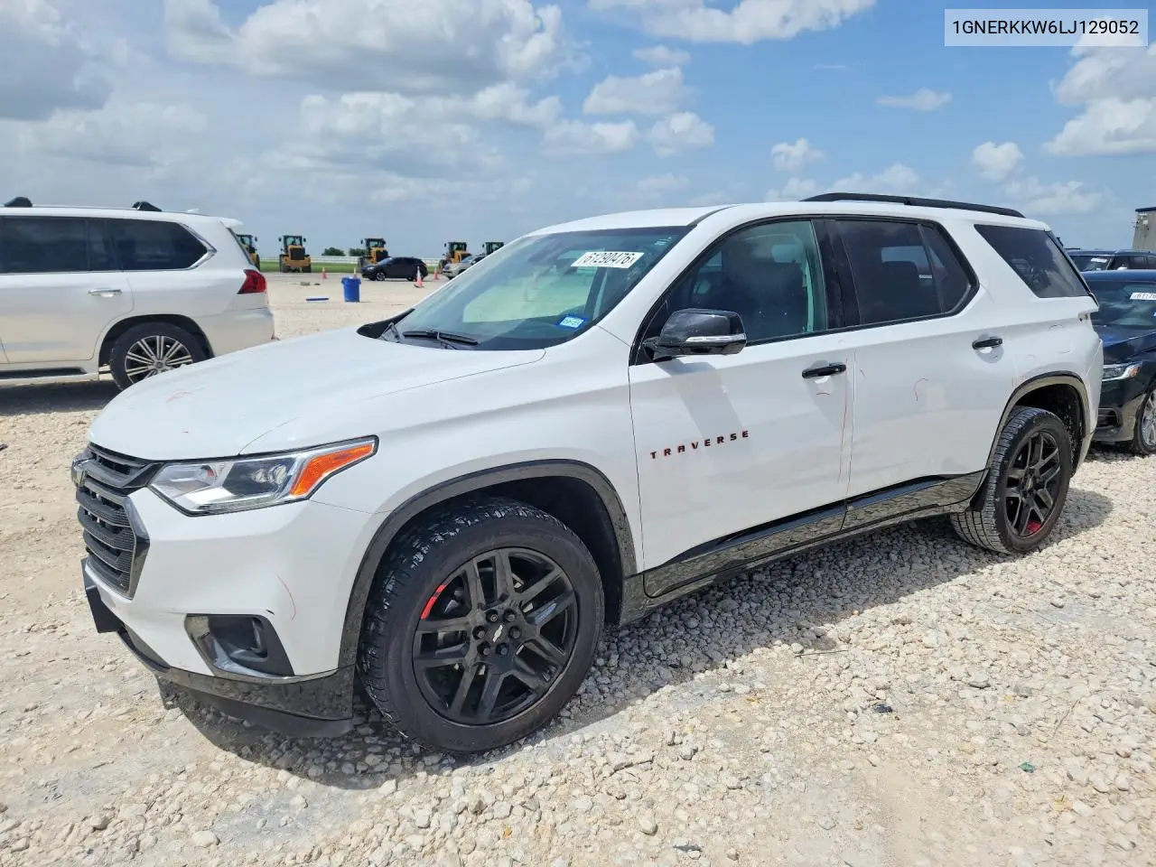 2020 Chevrolet Traverse Premier VIN: 1GNERKKW6LJ129052 Lot: 61290476