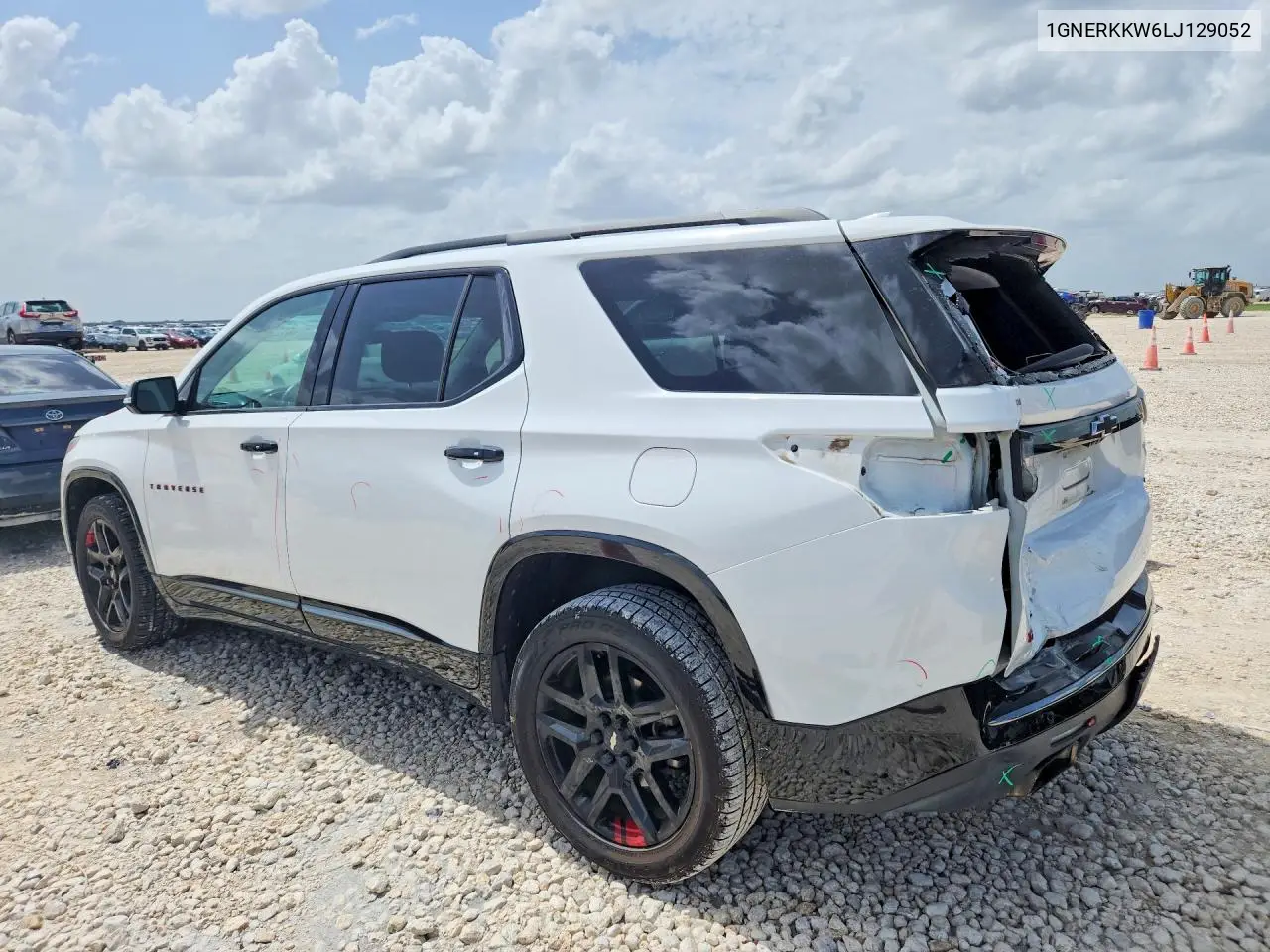 2020 Chevrolet Traverse Premier VIN: 1GNERKKW6LJ129052 Lot: 61290476