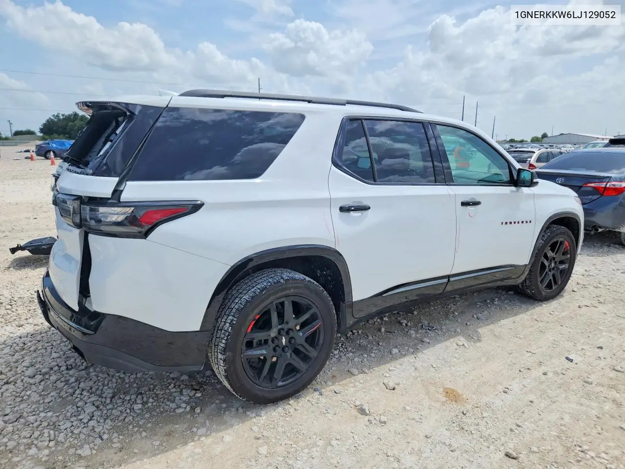 2020 Chevrolet Traverse Premier VIN: 1GNERKKW6LJ129052 Lot: 61290476