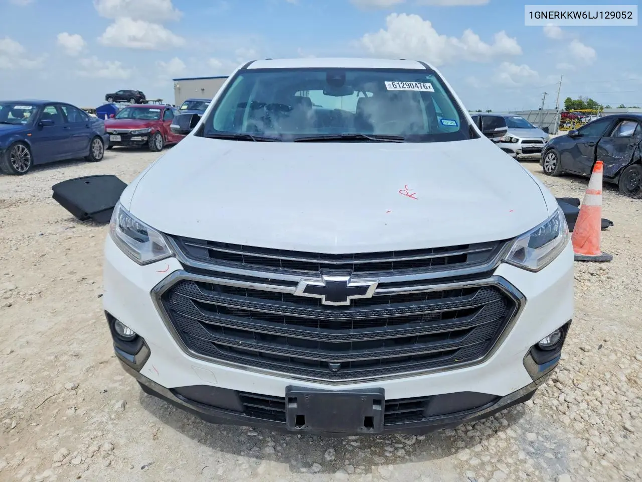 2020 Chevrolet Traverse Premier VIN: 1GNERKKW6LJ129052 Lot: 61290476