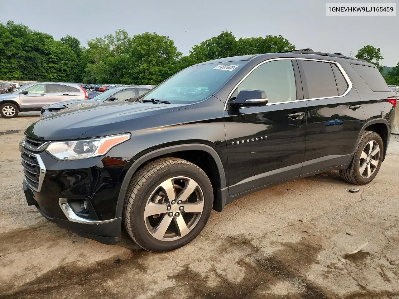 2020 Chevrolet Traverse Lt VIN: 1GNEVHKW9LJ165459 Lot: 61337806