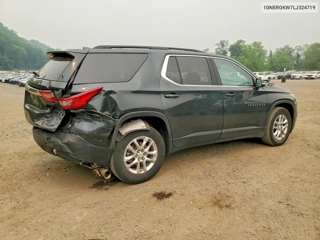2020 Chevrolet Traverse Lt VIN: 1GNERGKW7LJ324719 Lot: 61356666