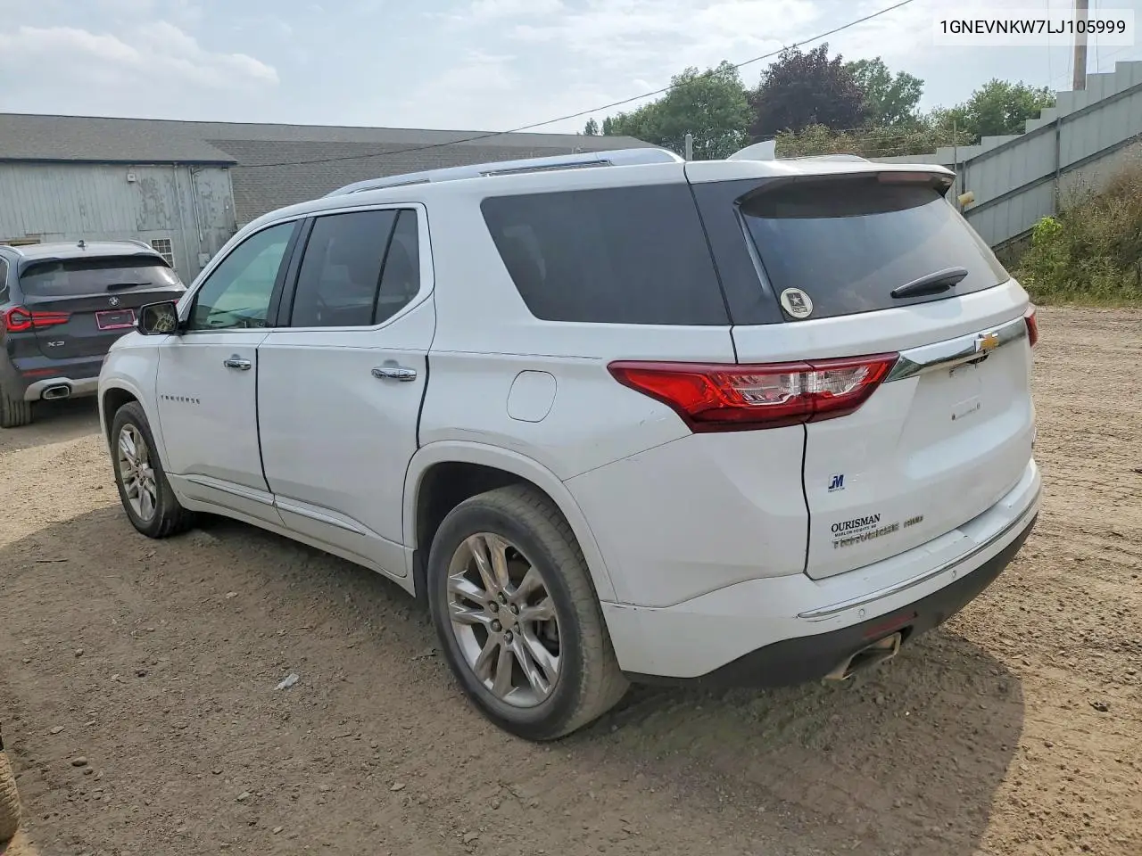 2020 Chevrolet Traverse High Country VIN: 1GNEVNKW7LJ105999 Lot: 61660566