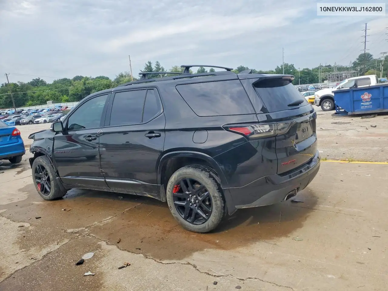 2020 Chevrolet Traverse Premier VIN: 1GNEVKKW3LJ162800 Lot: 61684086