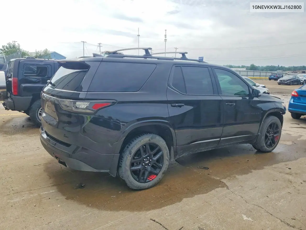 2020 Chevrolet Traverse Premier VIN: 1GNEVKKW3LJ162800 Lot: 61684086