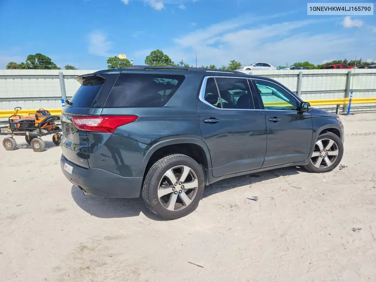 2020 Chevrolet Traverse Lt VIN: 1GNEVHKW4LJ165790 Lot: 61707036