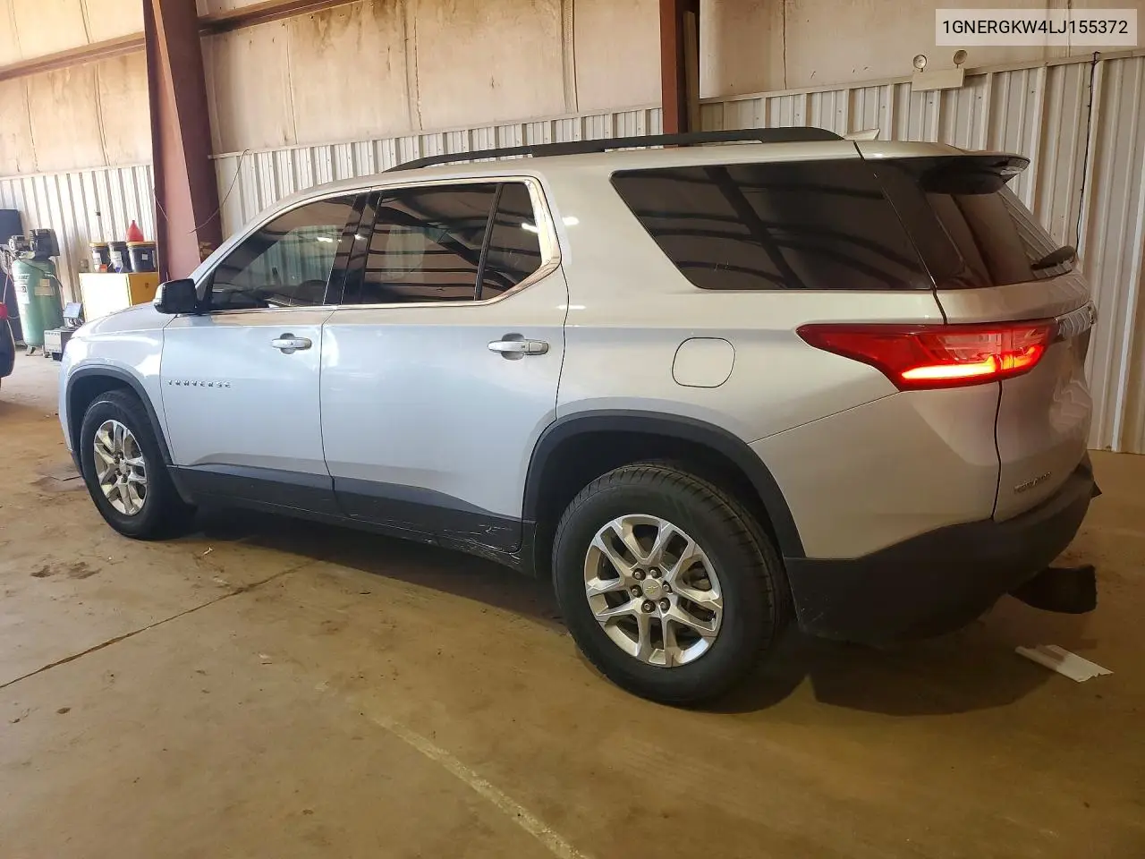 2020 Chevrolet Traverse Lt VIN: 1GNERGKW4LJ155372 Lot: 61748276