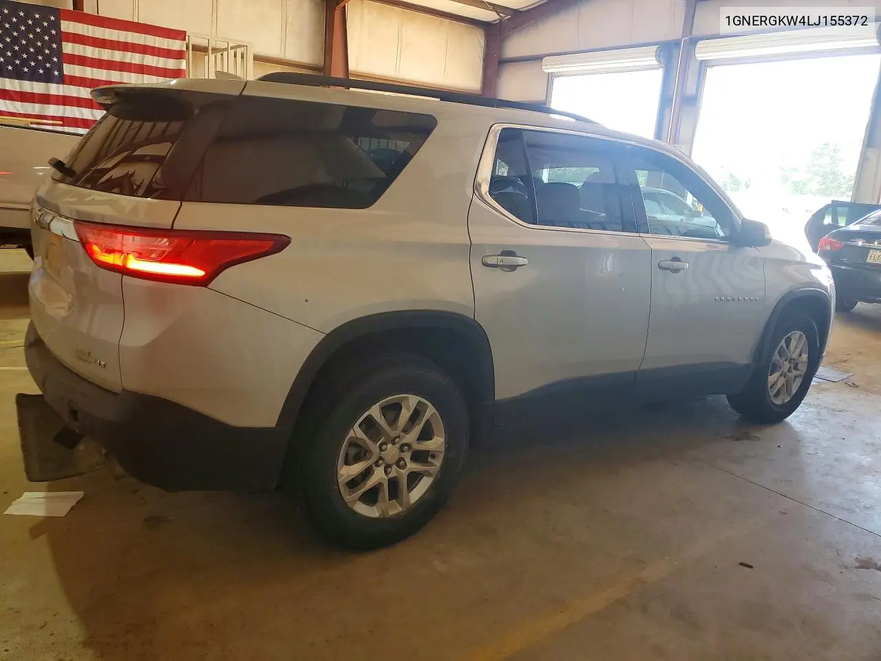 2020 Chevrolet Traverse Lt VIN: 1GNERGKW4LJ155372 Lot: 61748276