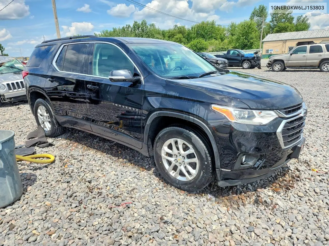 2020 Chevrolet Traverse Lt VIN: 1GNERGKW6LJ153803 Lot: 61760476