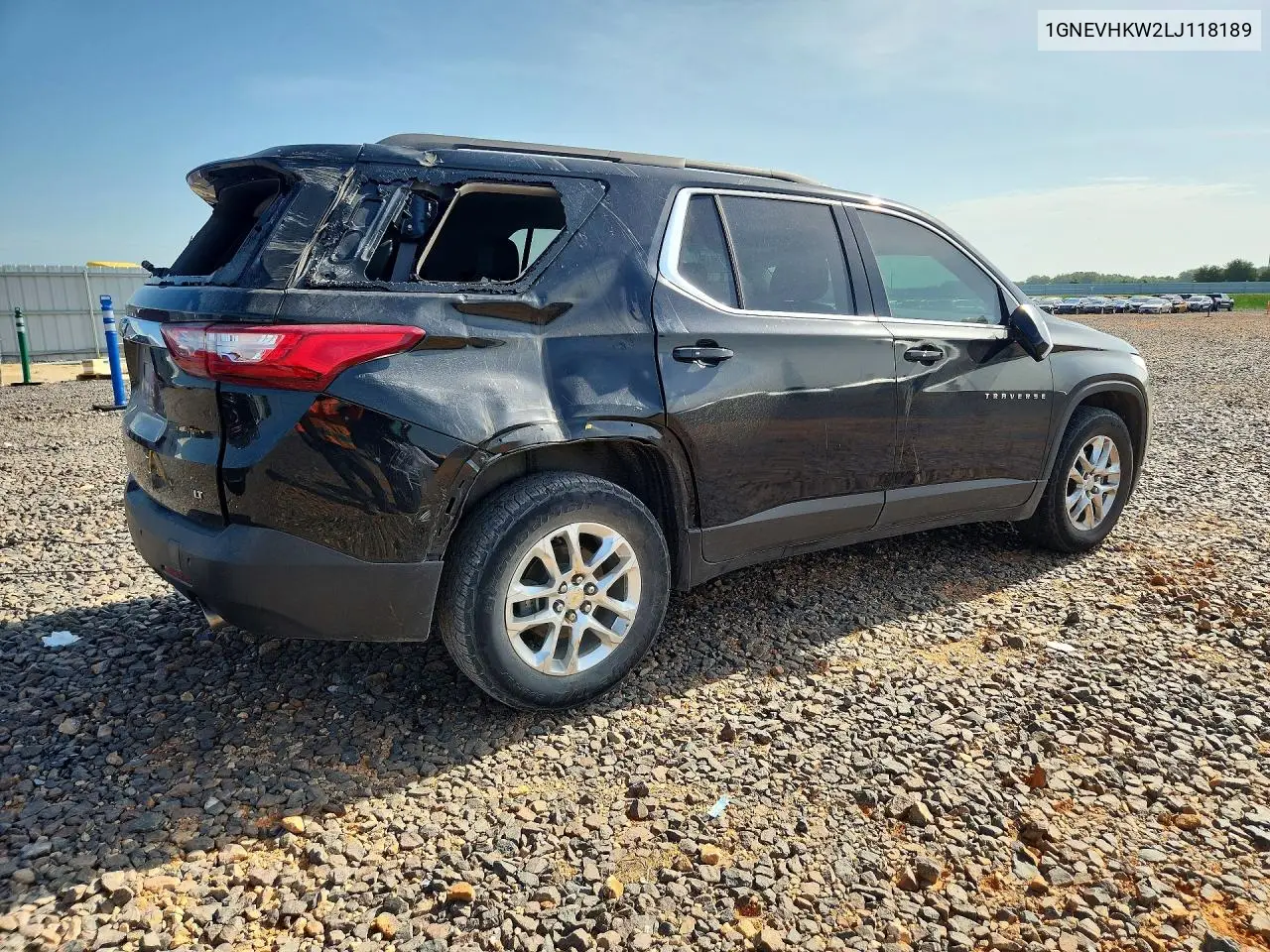 2020 Chevrolet Traverse Lt VIN: 1GNEVHKW2LJ118189 Lot: 61858706