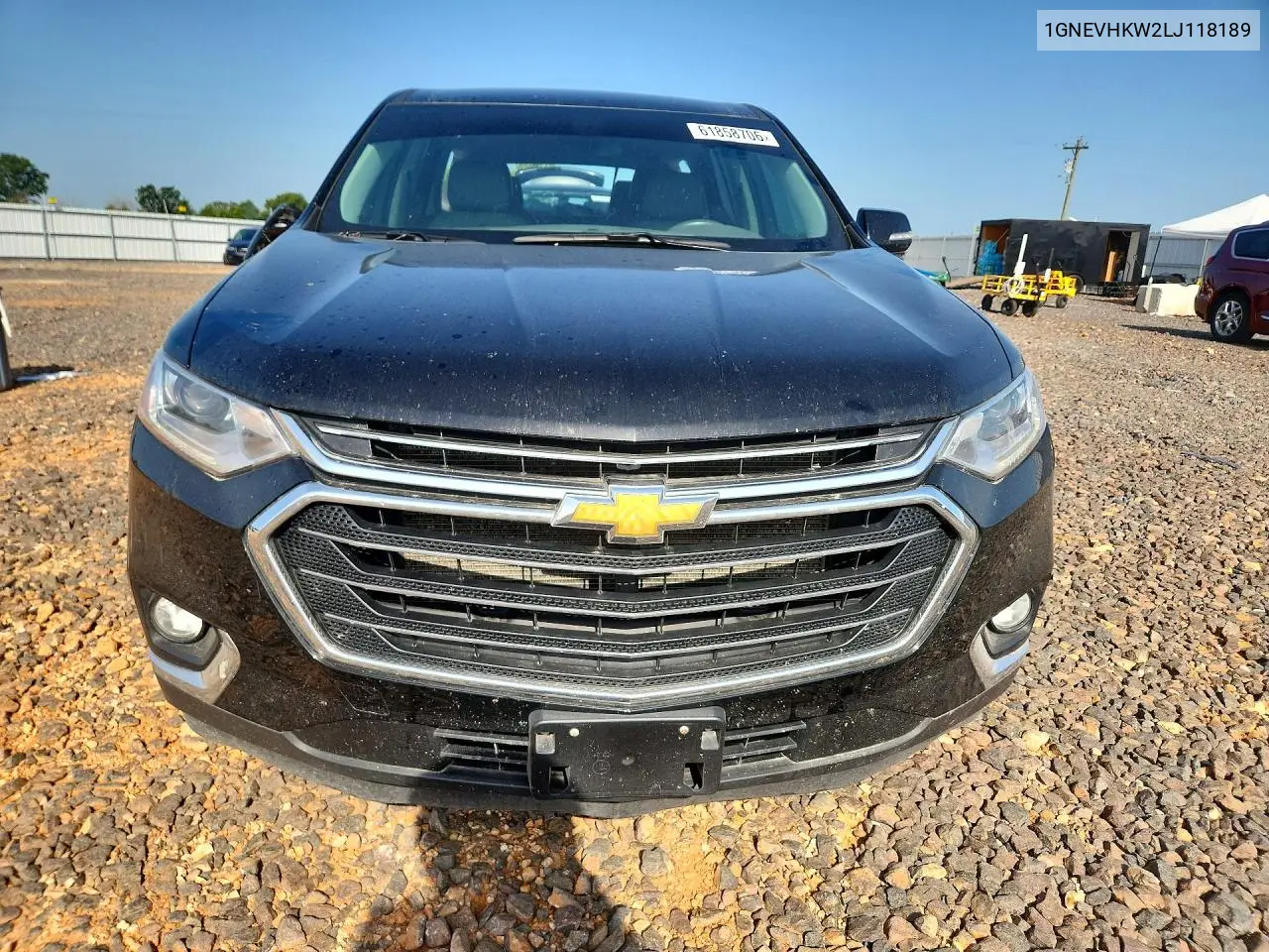 2020 Chevrolet Traverse Lt VIN: 1GNEVHKW2LJ118189 Lot: 61858706