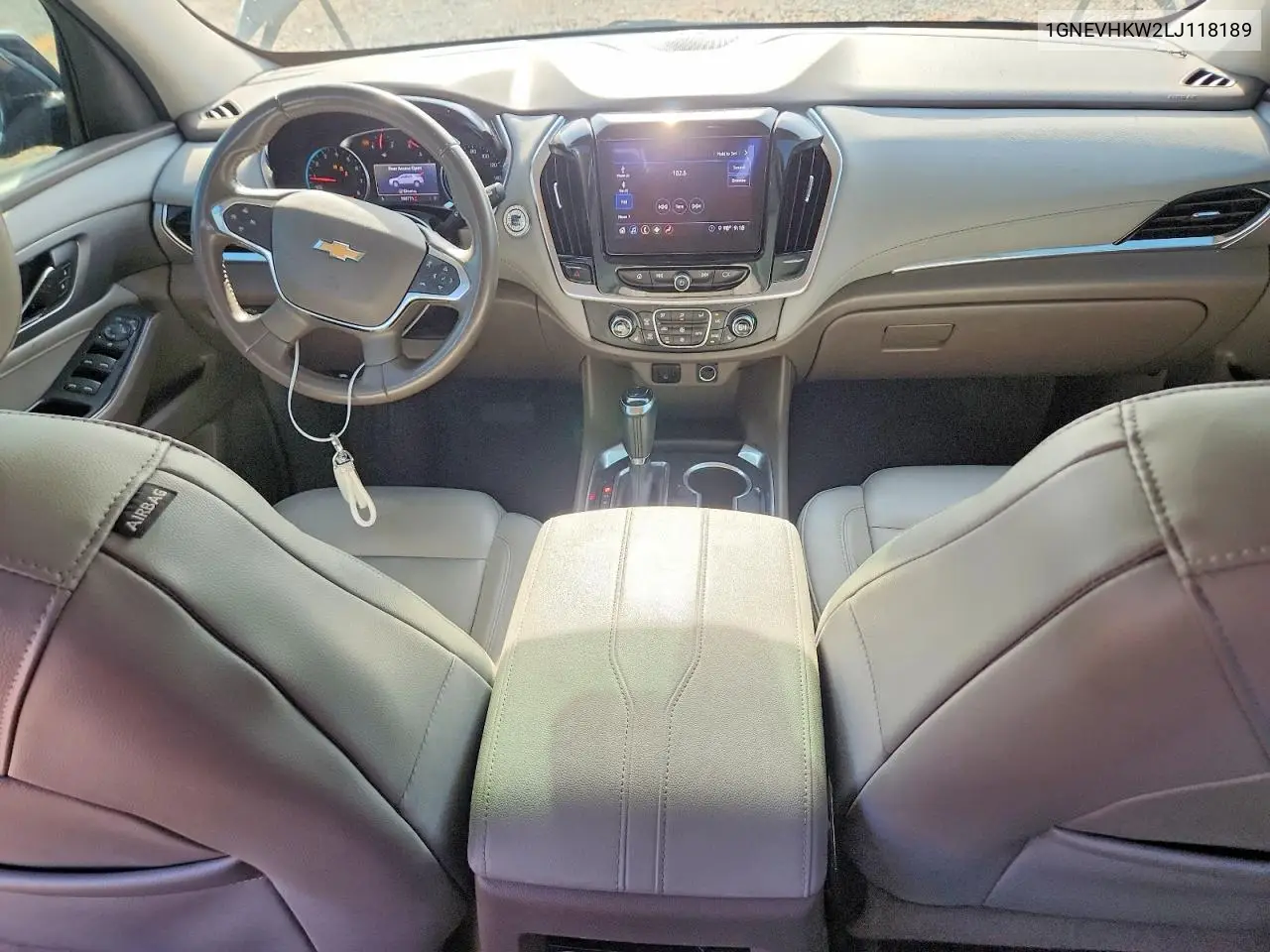 2020 Chevrolet Traverse Lt VIN: 1GNEVHKW2LJ118189 Lot: 61858706