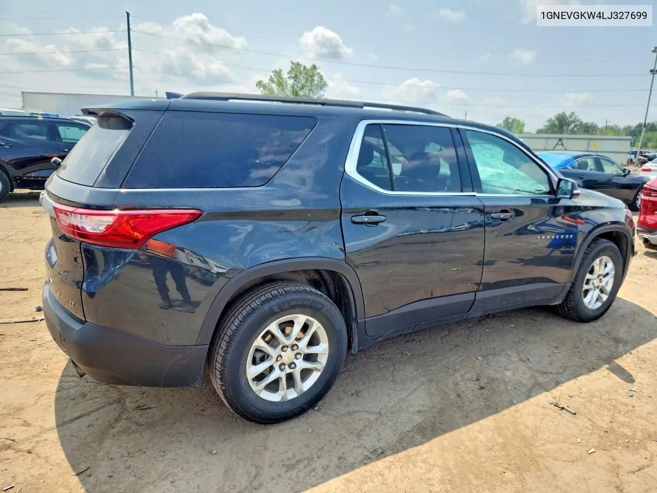 2020 Chevrolet Traverse Lt VIN: 1GNEVGKW4LJ327699 Lot: 61940826