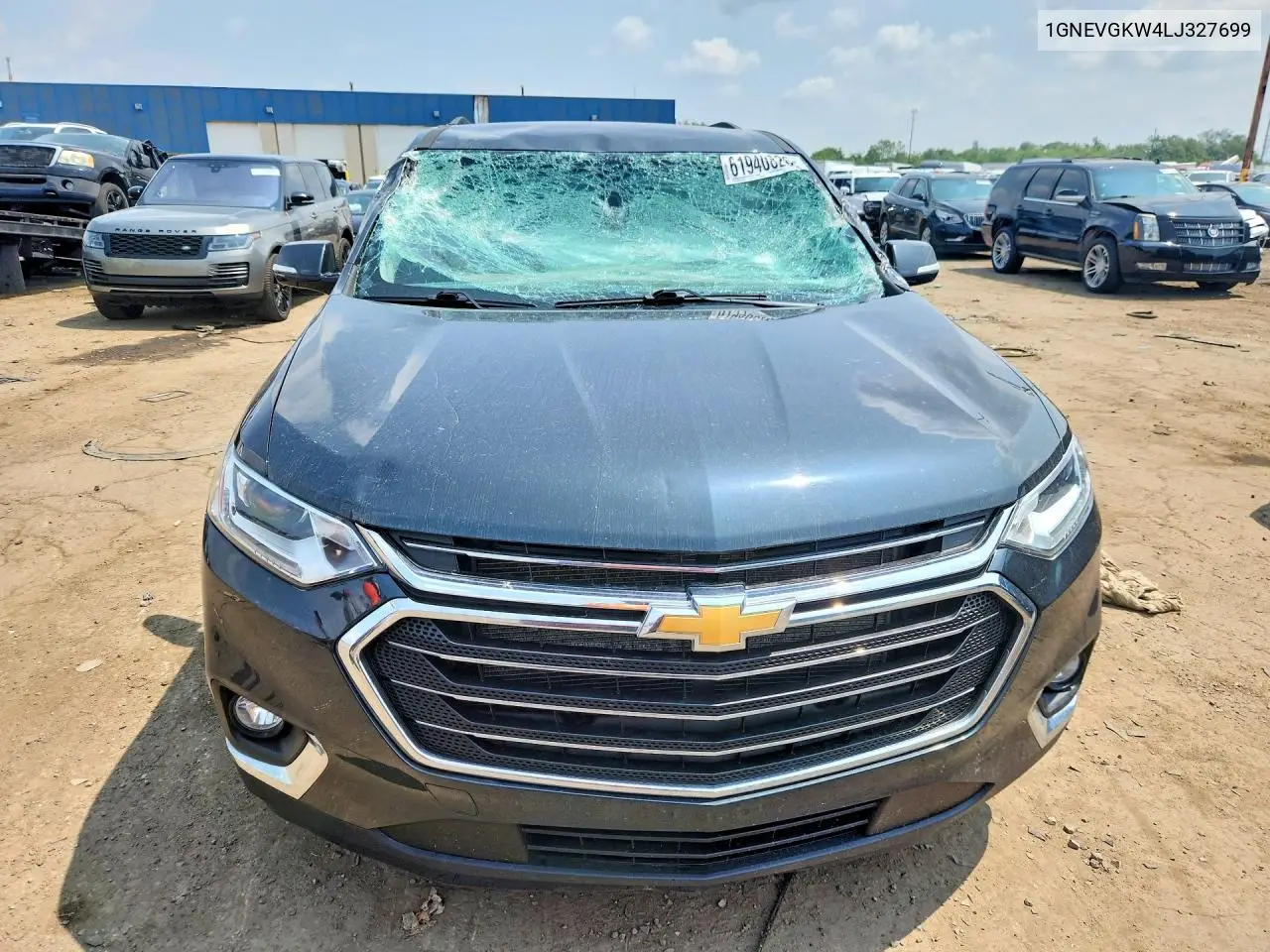 2020 Chevrolet Traverse Lt VIN: 1GNEVGKW4LJ327699 Lot: 61940826