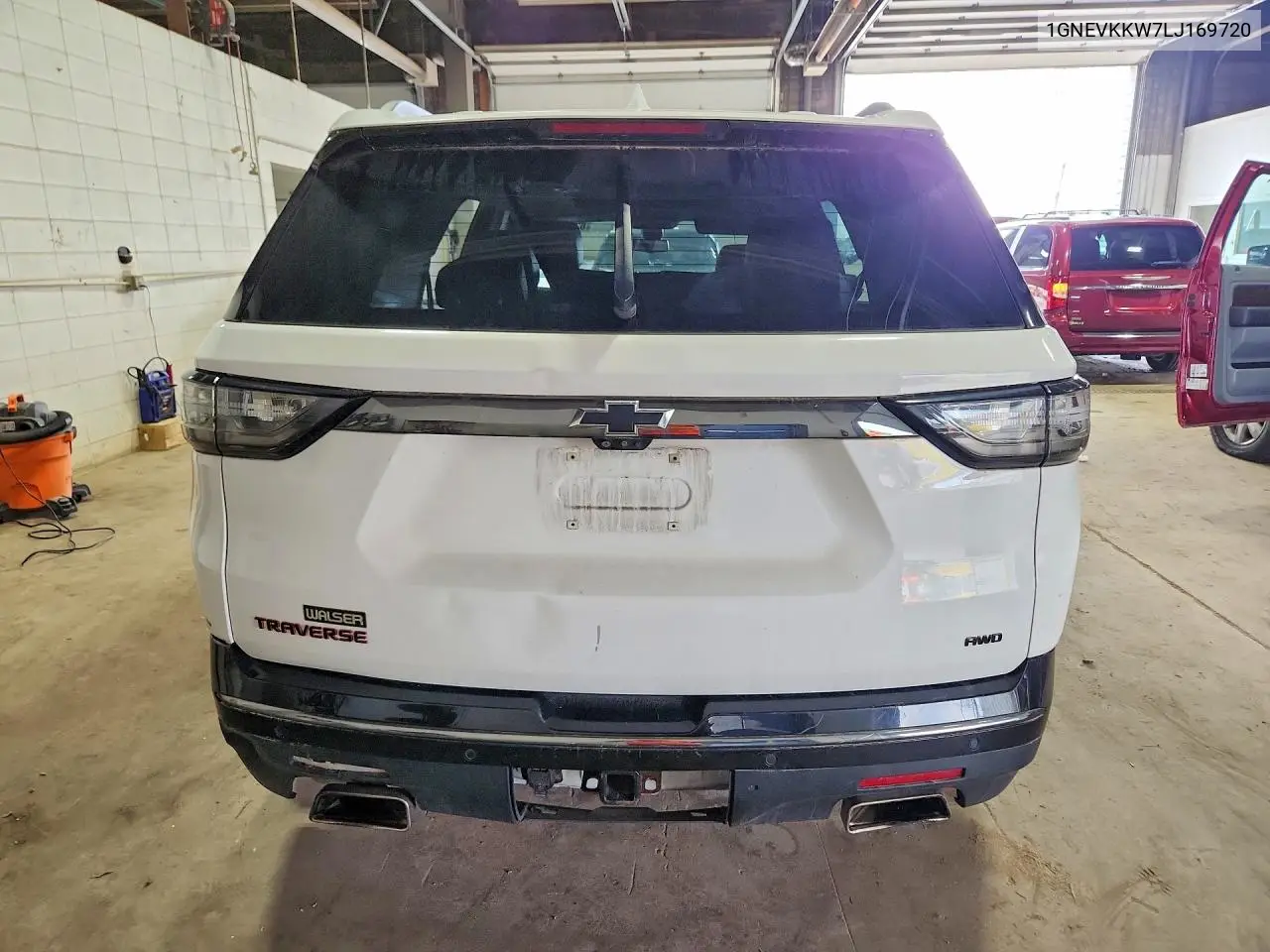 2020 Chevrolet Traverse Premier VIN: 1GNEVKKW7LJ169720 Lot: 62036996
