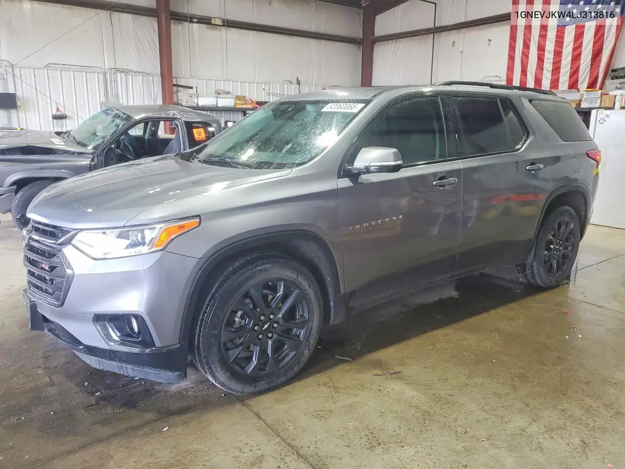 2020 Chevrolet Traverse Rs VIN: 1GNEVJKW4LJ313816 Lot: 62060066