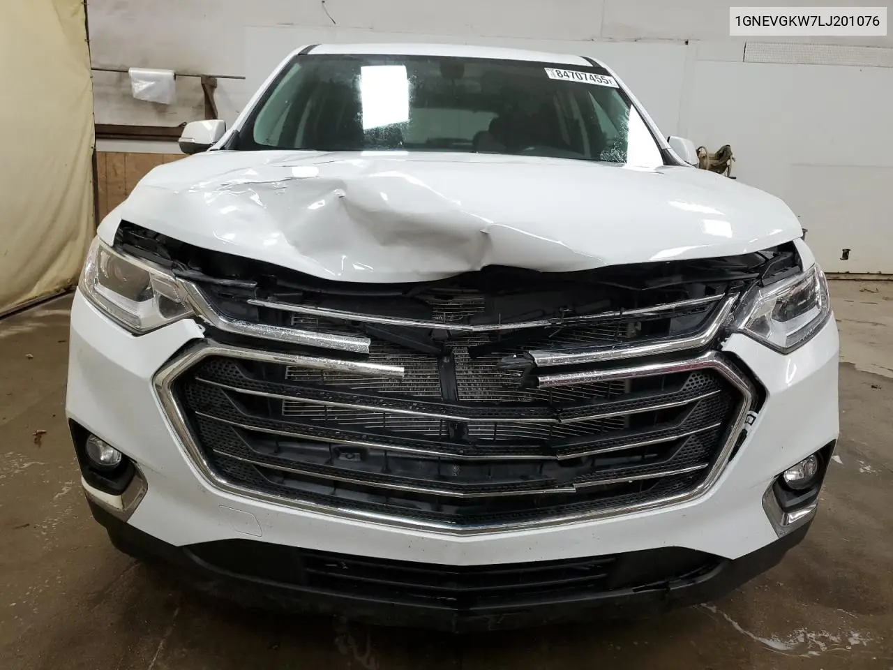 1GNEVGKW7LJ201076 2020 Chevrolet Traverse Lt