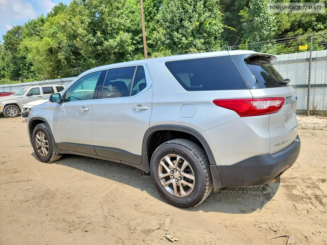 2020 Chevrolet Traverse Ls VIN: 1GNEVFKW7LJ241572 Lot: 85460565