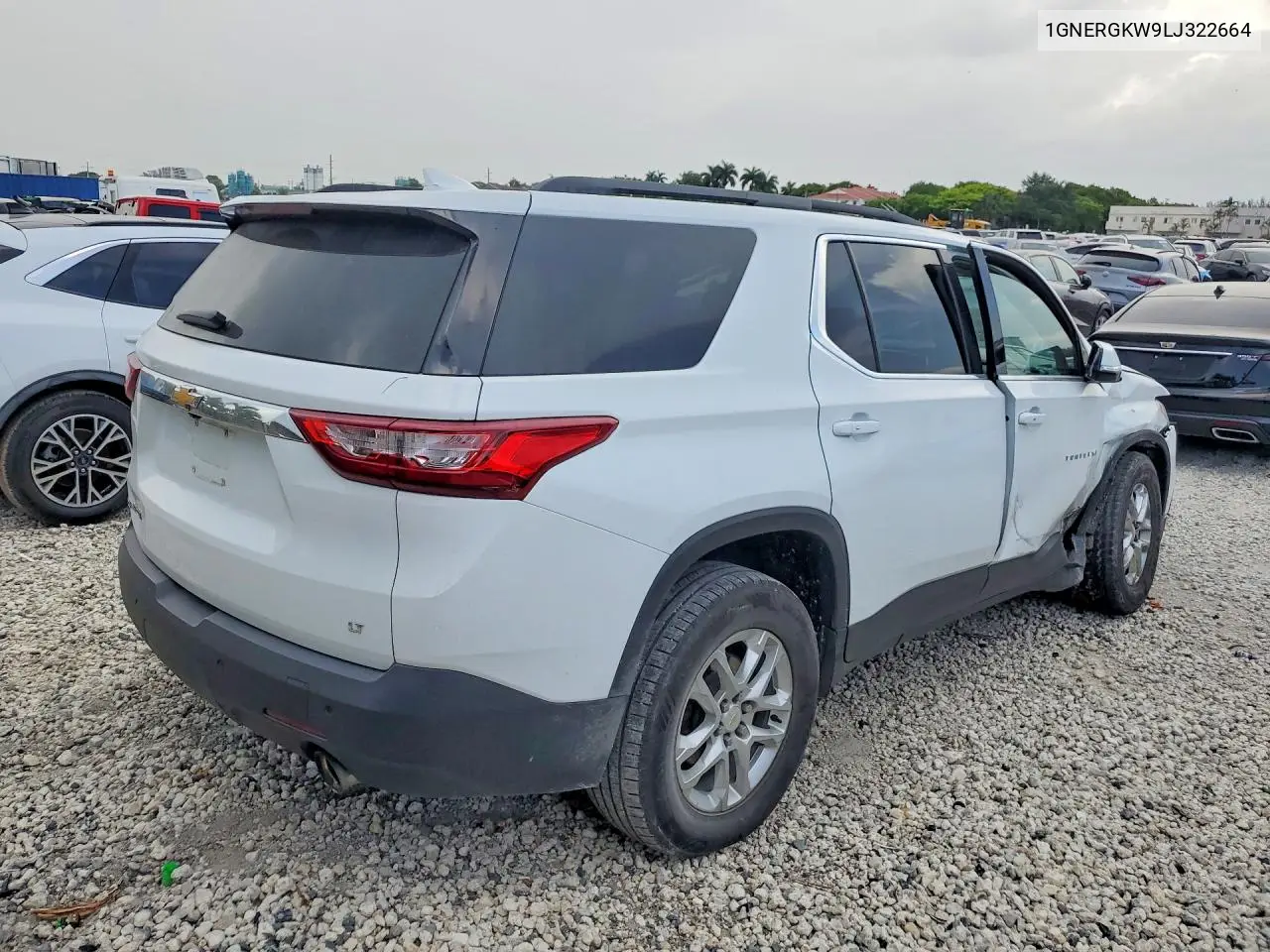 2020 Chevrolet Traverse Lt VIN: 1GNERGKW9LJ322664 Lot: 85966845