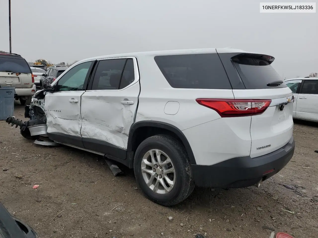 1GNERFKW5LJ183336 2020 Chevrolet Traverse Ls