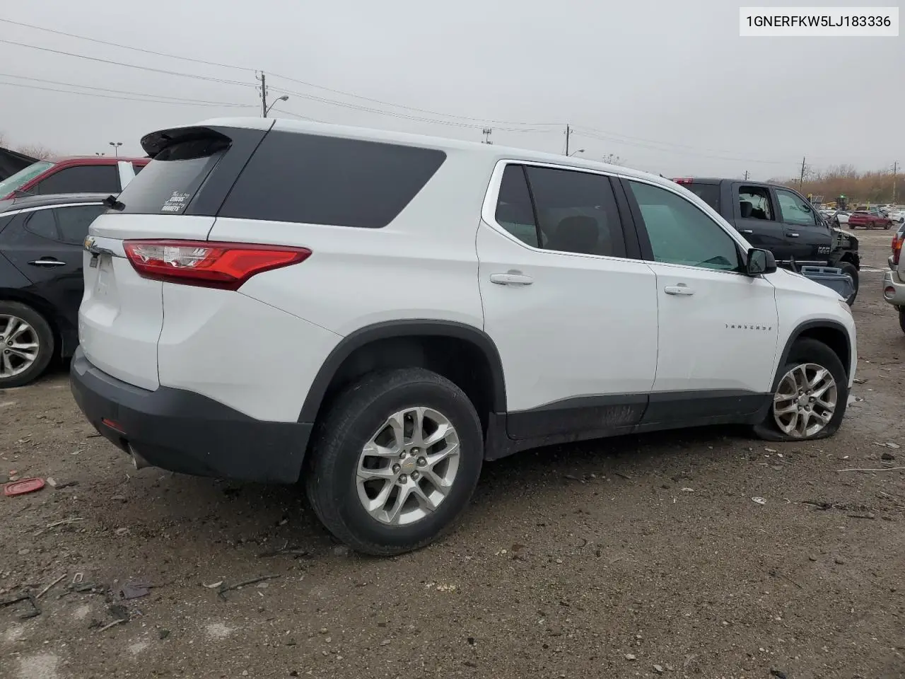 1GNERFKW5LJ183336 2020 Chevrolet Traverse Ls