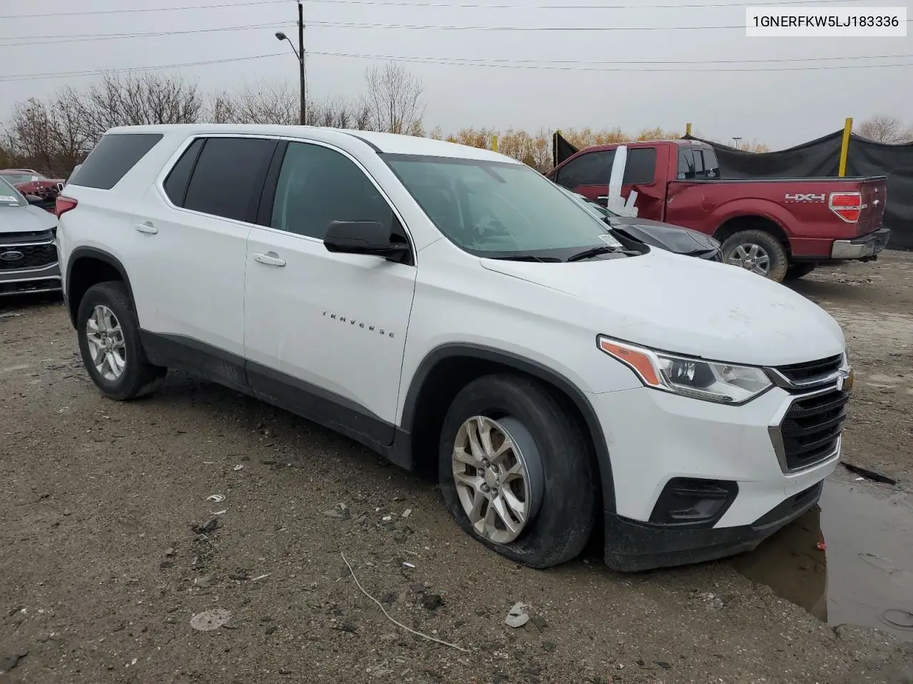 1GNERFKW5LJ183336 2020 Chevrolet Traverse Ls