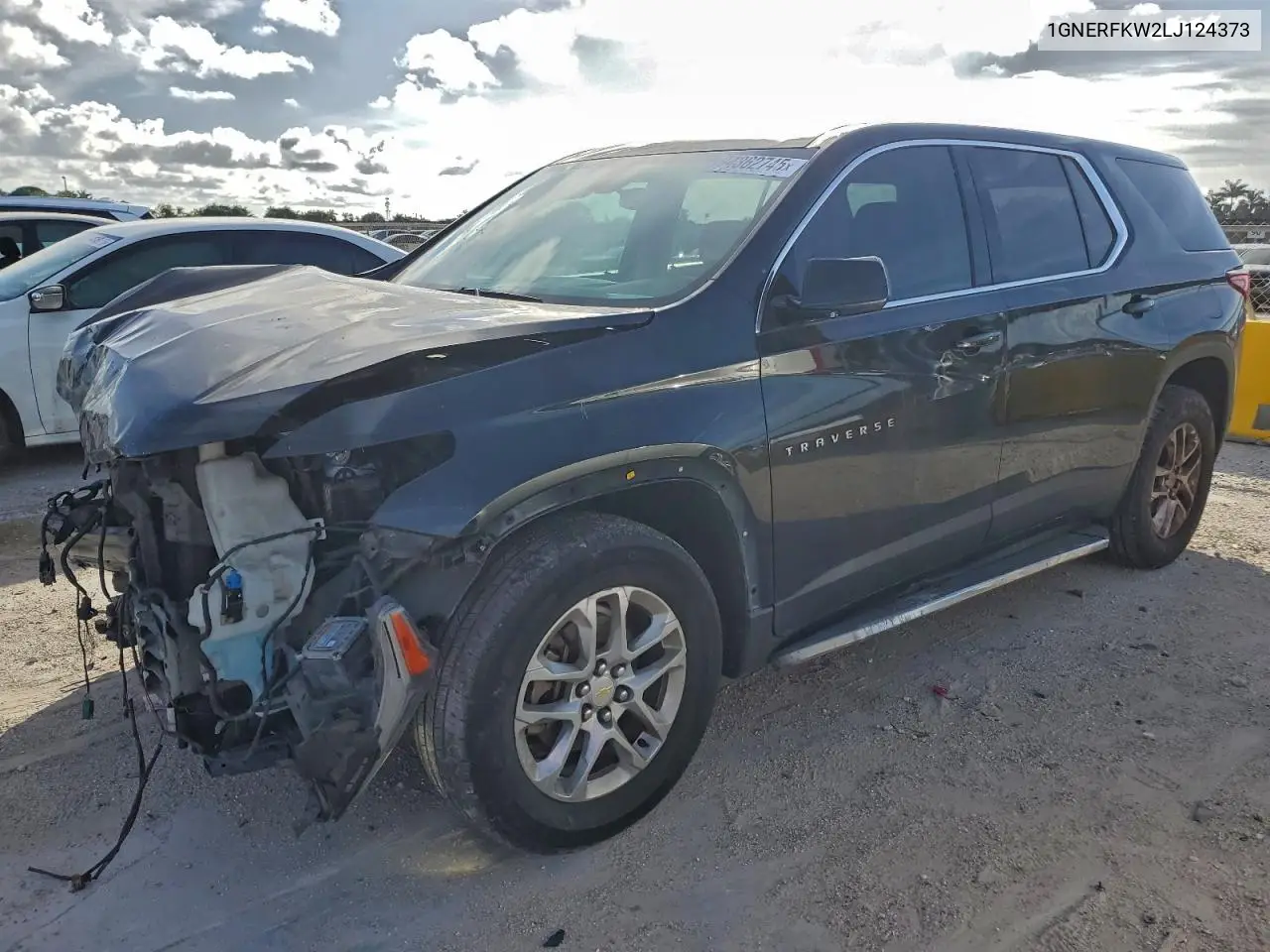 1GNERFKW2LJ124373 2020 Chevrolet Traverse Ls
